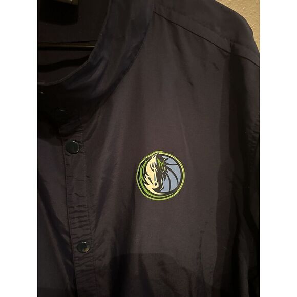 Nike Dallas Mavericks City Edition Lightweight DNA Full Snap Jacket Mens XXL - Picture 2 of 8